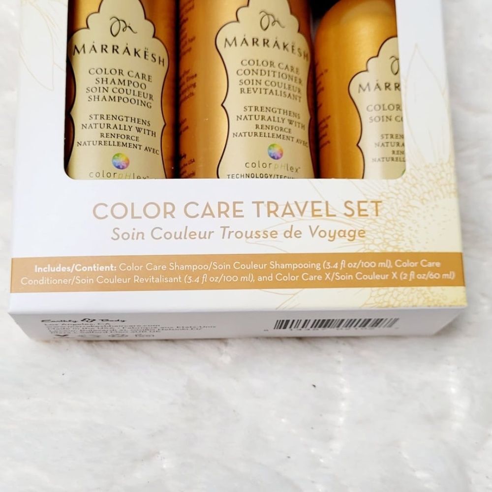 Marrakesh Earthly Body MKS Hair Color Care 3 Piece Set Deluxe Travel Sizes New - Picture 2 of 7